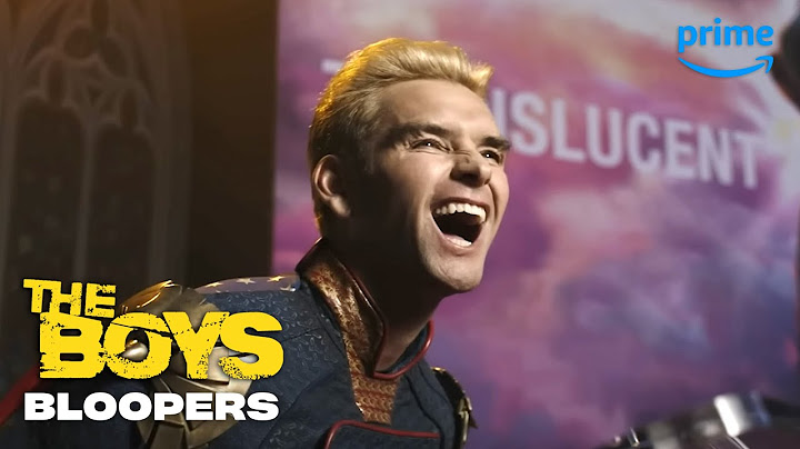 The Boys Season 2 Bloopers | Prime Video