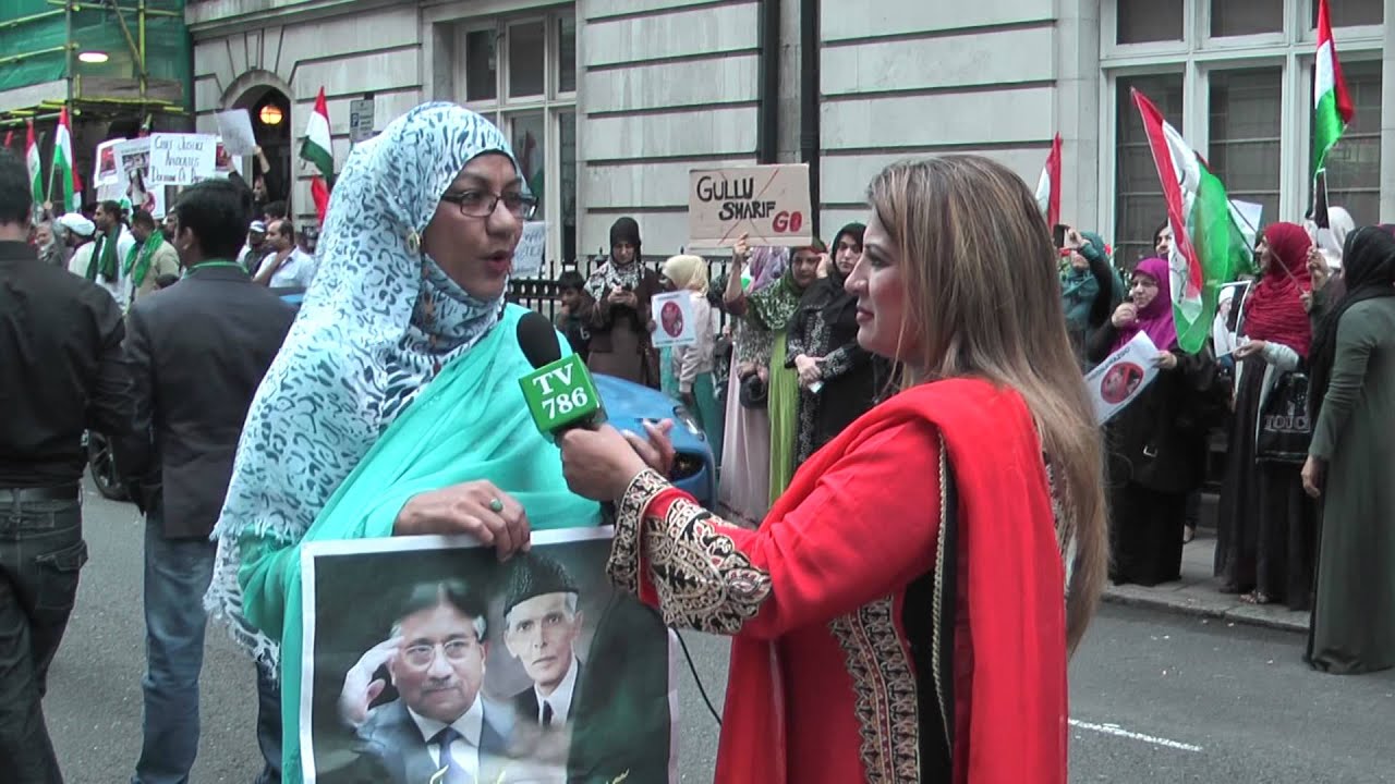4 PAT PTI APML Protest Outside Nawaz Sharif London Residence YouTube