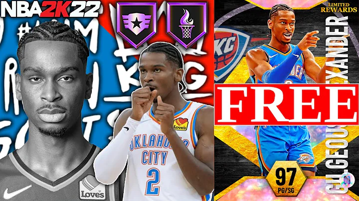 FREE GALAXY OPAL SHAI GILGEOUS ALEXANDER GAMEPLAY! IS SGA WORTH THE LIMITED GRIND? NBA 2K22 MyTEAM