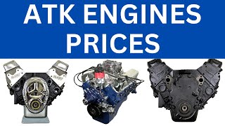 ATK Engines Price List 2024 | Elite Series, Signature Series, GM Crate, Ford Crate, Chrysler, Marine