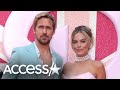 Ryan gosling  margot robbie talk sag strike at barbie premiere