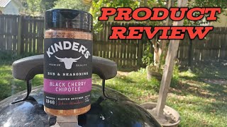 Kinders Black Cherry Chipotle Review