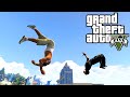 Grand Theft Auto V: GTA 5 - Parkour Fails # 6 (Best Parkour Stunts, John Cena, Vines, Ninja Skills)