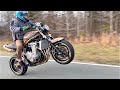 Custom bandit 1250 full throttle  wheelies