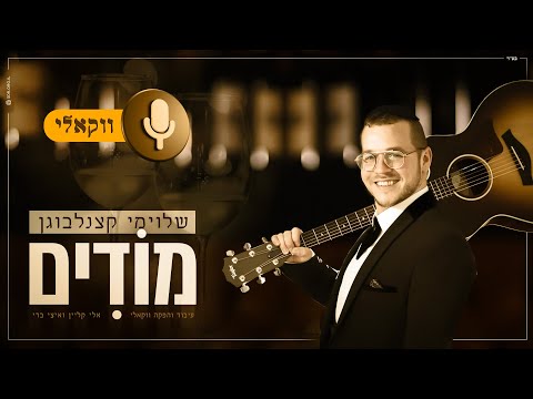 שלומי קצנלבוגן - מודים [ווקאלי] | Shloime Katzanelbogen - Modim [Acapella]