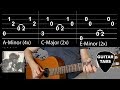 Madrugada - The Riverbed - How to play on Guitar (with tabs)