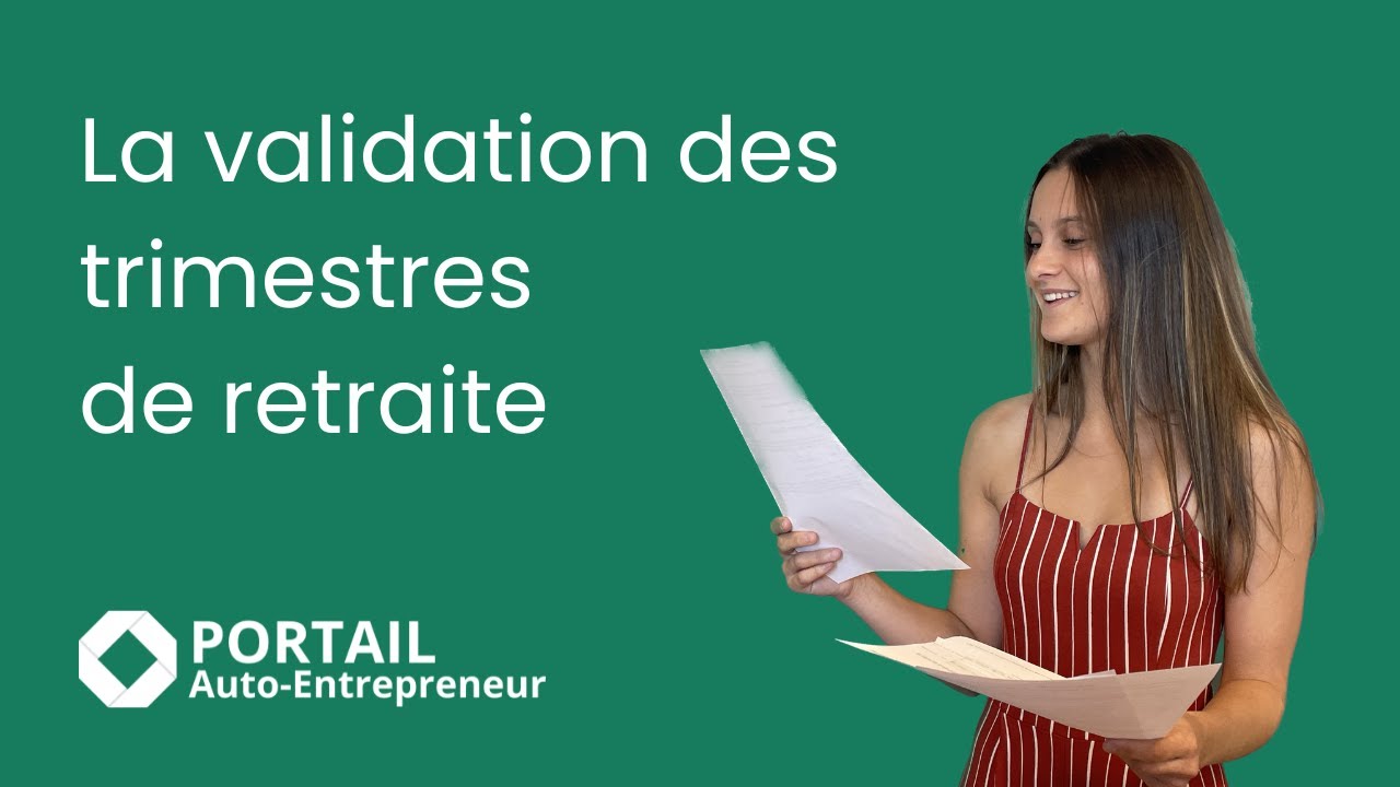 Valider ses trimestres de retraite en micro-entreprise - YouTube
