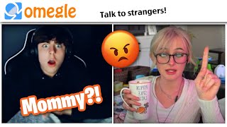 A Mom On Omegle?
