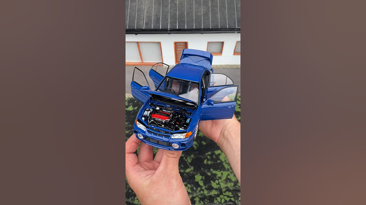 Full review coming soon of 1:18 Mitsubishi Lancer Evolution IV, Icelle blue - Motorhelix