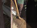Grandpa digs a 75 FOOT HOLE + Butt Fusion 🔥#digging #plumber #plumbingdisasters #plumbing #work