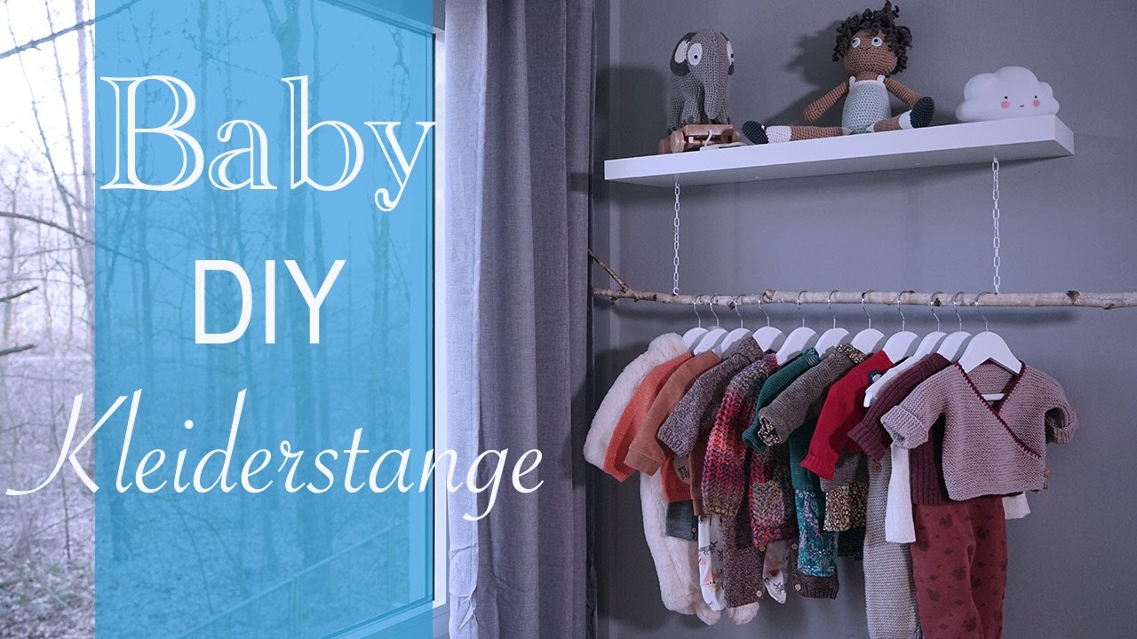Diy kleiderstange selber bauen kinderzimmer ideen youtube