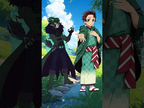 TANJIRO VS Hero Academia Comparasion Anime