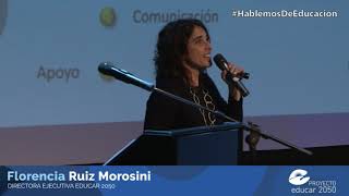 Florencia Ruiz Morosini - Presentación &quot;Mesas de diálogo para el aprendizaje en Argentina - MEDIAR&quot;