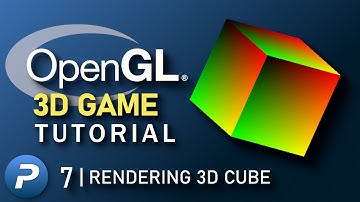 C++ OpenGL 3D Game Tutorial 7: Rendering 3D Cube