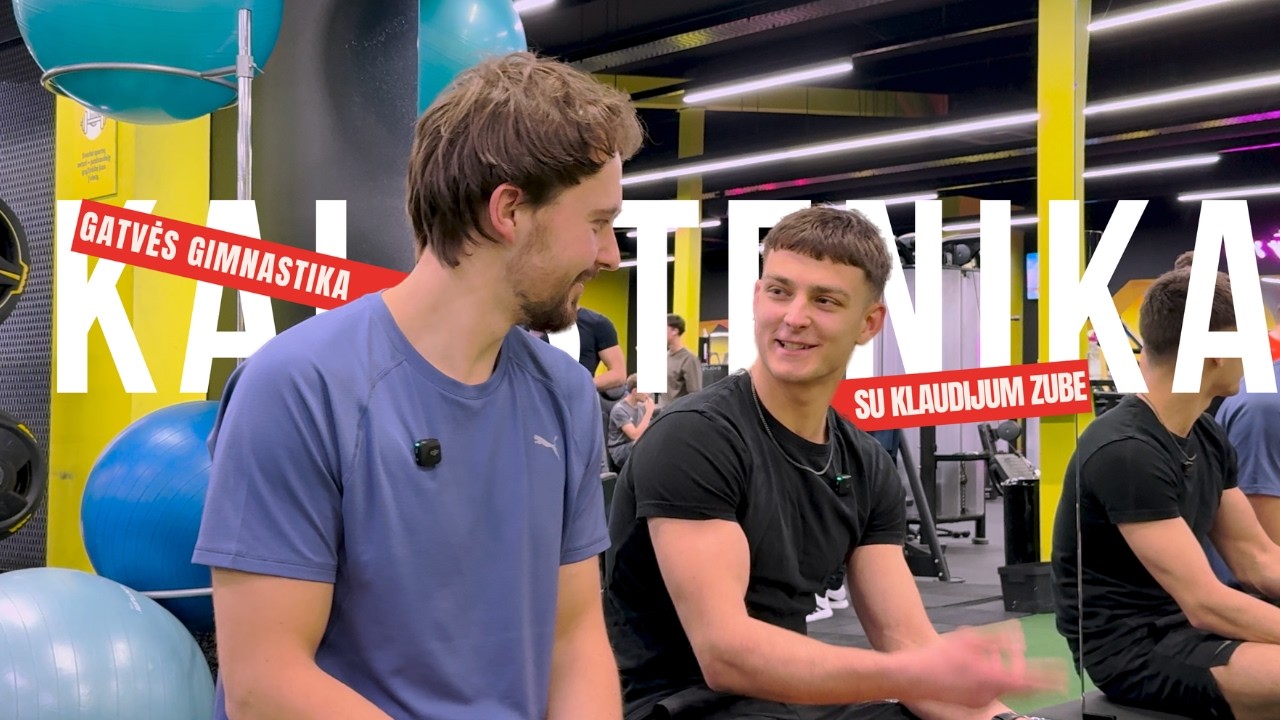 Kritimo baimė stabdo | Gatvės gimnastika su Klaudiju Zube