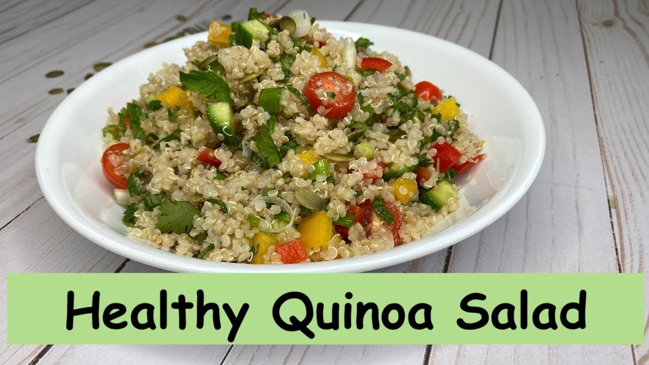 Healthy Quinoa Salad | Show Me The Curry - YouTube