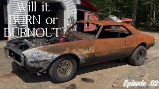 We bought a burnt 68' firebird episode 2