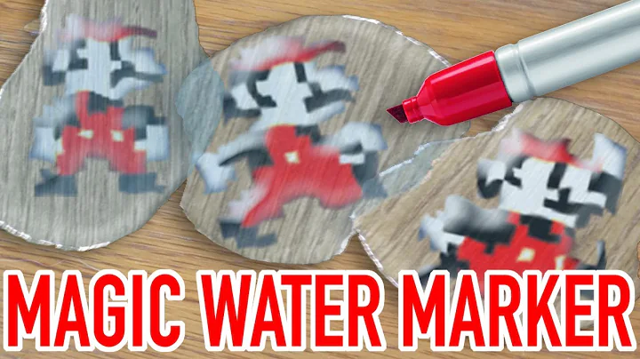 magic water marker CHALLENGE: 80's Video Games EDI...