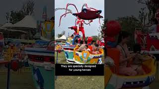 Letian Stylish Super Hero Auto Plane Thrilling Park Rides For Sale