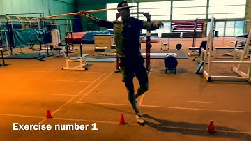 Javelin drills 20- Optimize your approach and guide the javelin