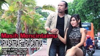 Arya Satria Feat. Ria Cantika - Masih Mencintaimu | Dangdut ( Music Video)