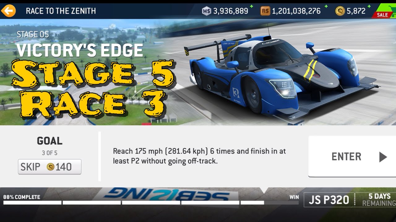 Race to the Zenith Race 5.3 • Ligier JS P320 - YouTube