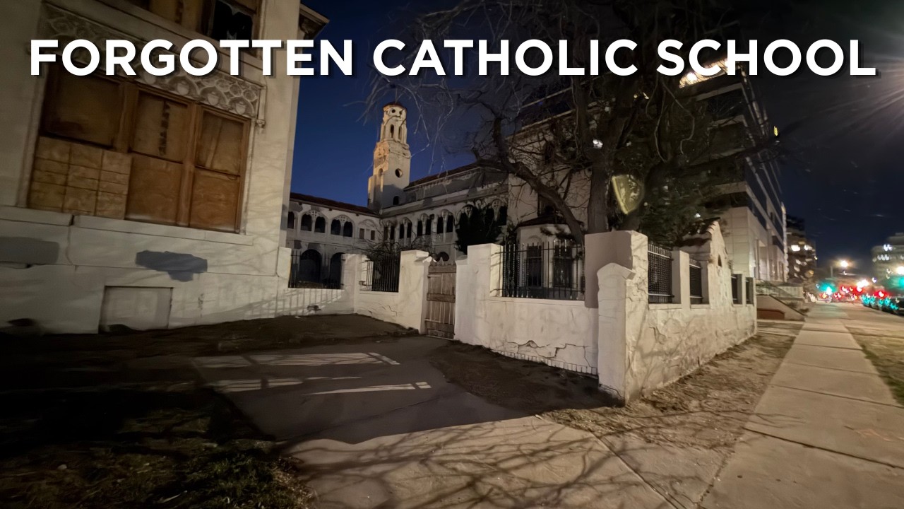 exploring old Catholic school abandoned - YouTube