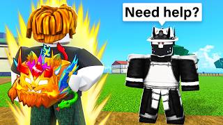 I PRETENDED To Be A NOOB, Then Revealed My FULL POWERS in Blox Fruits screenshot 3
