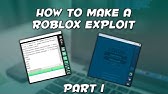 Make Your Own Roblox Exploit Part 1 Youtube - guibtoolsrobloxexploit ambyv2 01 new patched by
