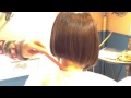 《Bob Hair》大人ショートボブ・簡単なボブの切り方教えます！・みんなと違うアシンメトリーボブ