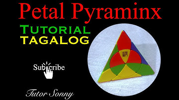 Petal Pyraminx | Tutorial | TAGALOG | Tutor Sonny