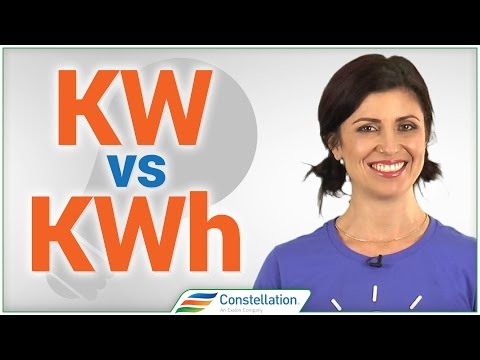What Is The Difference Between kW & kWh