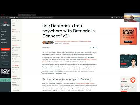 Getting Started with Databricks Connect V2