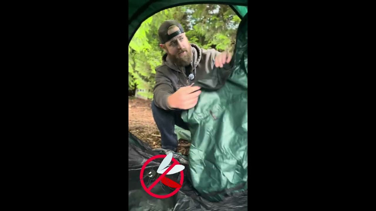 REACTIVE OUTDOOR- 3 SECS TENT UNBOX AND SETUP!!! - YouTube