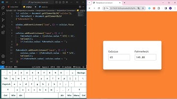 ASMR Programming - Temperature Converter using HTML, CSS and JavaScript  - JavaScript Projects