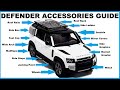 New land rover defender l663 accessories guide  we take a look at options available