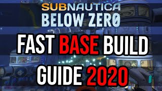 SUBNAUTICA HOW TO BUILD A BASE | subnautica Below Zero 2020 BASE GUIDE QUICK