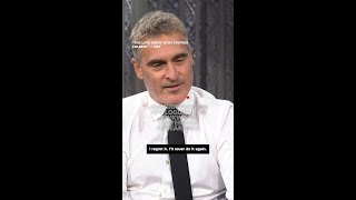 Joaquin Phoenix Apologizes For Awkward Letterman Appearance
