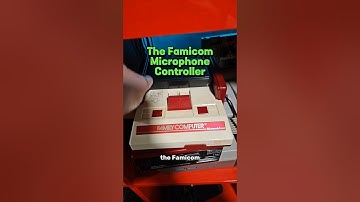 The Famicom Microphone Controller #famicom #microphone #nes #retrogaming #easteregg #zelda