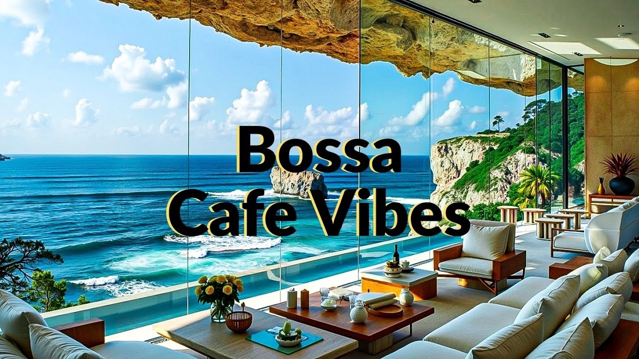Расслабляющая кофейная музыка босса-новы для учебы, работы и атмосферы океанского рая