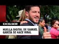 Huella digital de Samuel García se hace viral tras presumir su pulgar después de votar