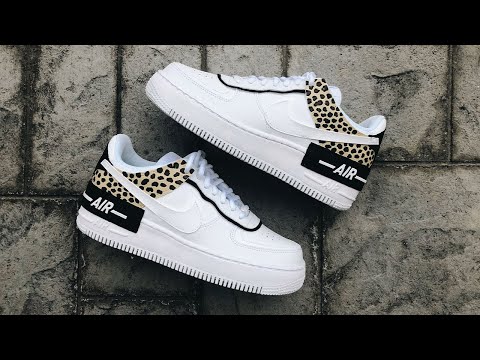 air force 1 leopard print tick