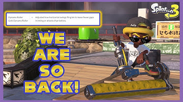 DYNAMO MAINS, WE WON!!! | Splatoon 3 8.1.0 Patch Notes Review