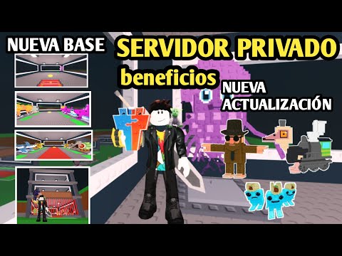 Beneficios del servidor privado y nuevos brainrots  en la próxima actualización en Roba un brainrot