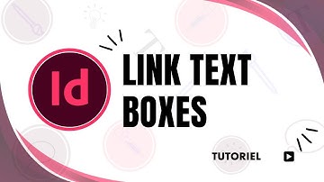 How to connect text boxes in InDesign