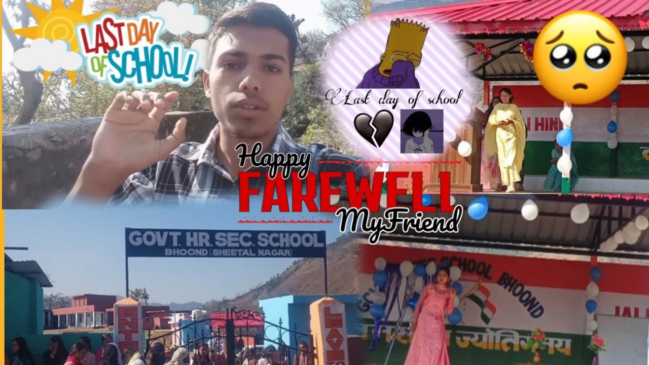 12th FAREWELL PARTY VLOG 🥳 :) LAST DAY OF SCHOOL 😌 || FULL VLOG 13/365 ...