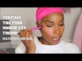 PINK UNDER EYE POWDER? | Ft. One Size