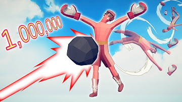 1.000.000 DAMAGE CANNON vs EVERY UNITS | TABS - Totally Accurate Battle Simulator