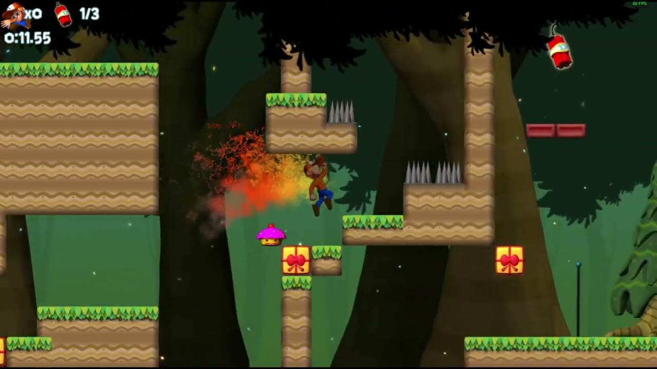 Default Dan Speedrun - Level 10 - 16s520ms