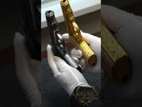Deeply Engraved Gold Walther PP
